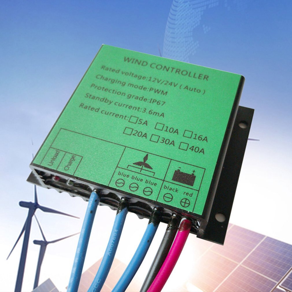 Wind Turbine Charging Controller Waterproof Durable And Practical Environmental Protection Automatic Smart Charger