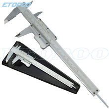 Steel Vernier Caliper with self lock 6&quot; 0-150mm Metal Calipers Gauge Micrometer Pie De Rey Paquimetro Measuring Tools