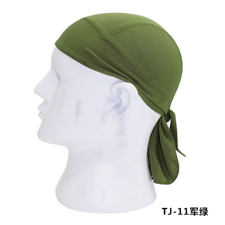Quick Dry Bandana Men Women Bike MTB Scarf Cycling Running Hiking Sport Pirate Hats Breathable Bicycle Caps Anti-sweat Headscarf: Color 10