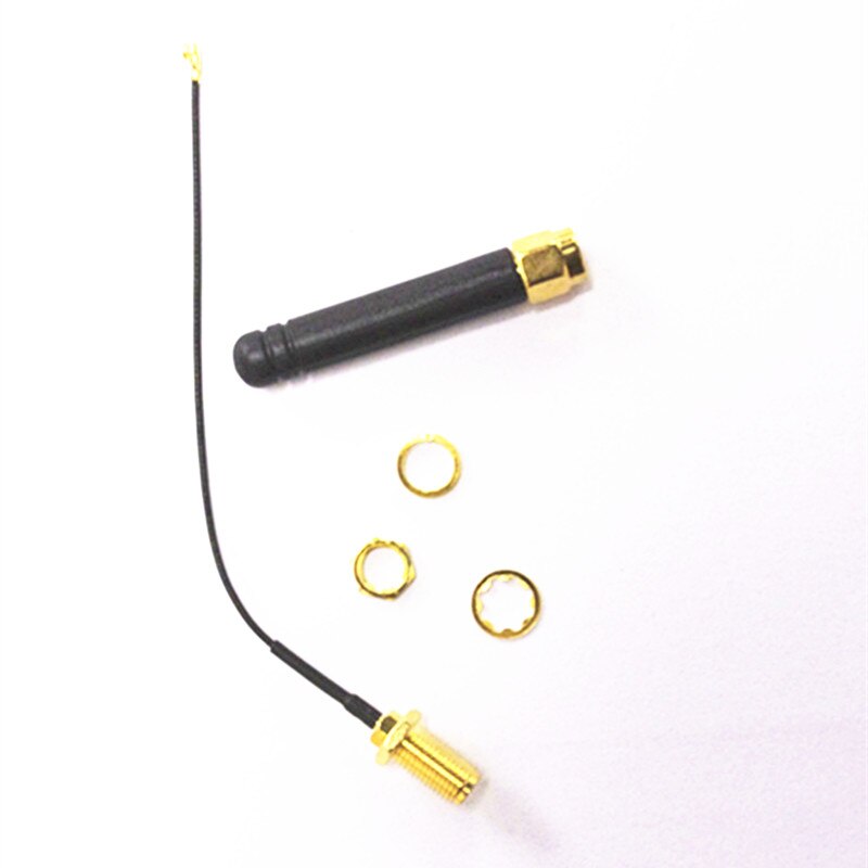 1PCS U.FL IPEX turn SMA connector 868-915MHz glue rod antenna signal enhancement /lora antenna
