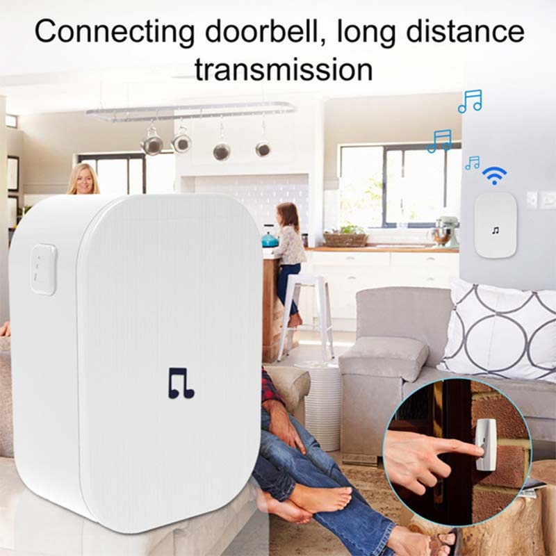 Draadloze Deurbel Indoor Chime Voor V7 V6 V5 M3 Wifi Deurbel Ontvanger Ding Dong