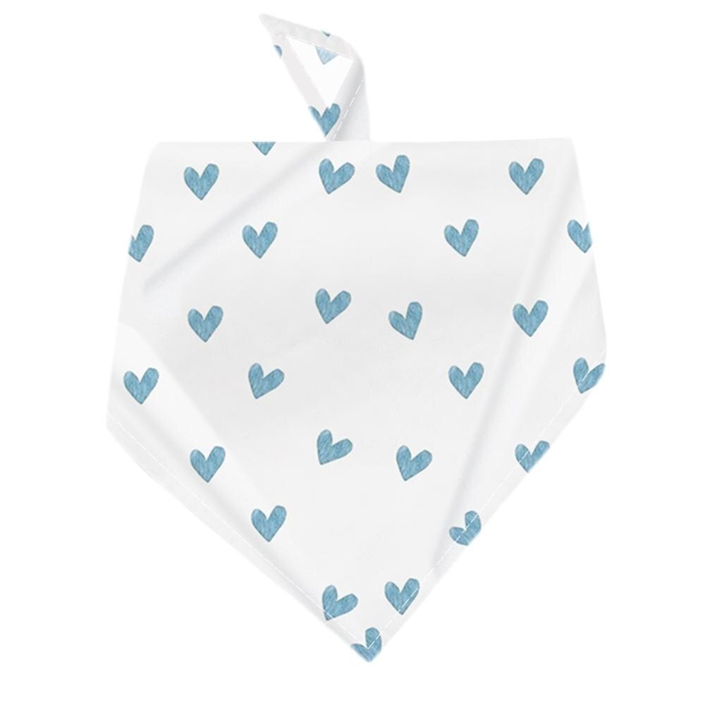 Collier bandana ajustable à 15 styles pour chiot, chat, chien, motifs géométriques, foulard: 12