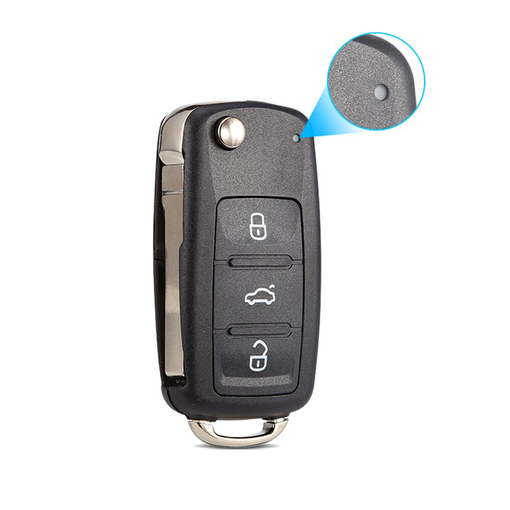 3 tasten Remote Key Shell Für Volkswagen VW Für Skoda Sitz Caddy Eos Golf Tiguan 5K0837202AD Flip Klapp Schlüssel Fall HU66 Klinge: Key Shell