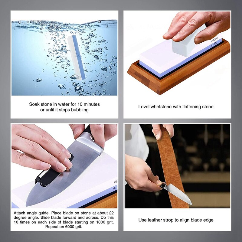 Slijpsteen 1000 6000Mes SlijpsteenBeste Mes Slij... Grandado