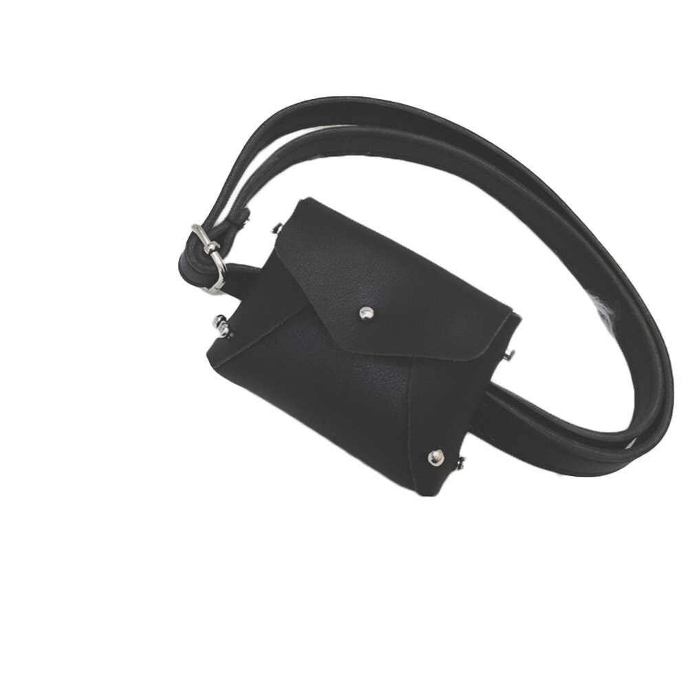 Mini sac à bandoulière à Rivet pour petites filles, pochette tendance en cuir PU pour enfants filles, sacoche à bandoulière, offre spéciale: Black