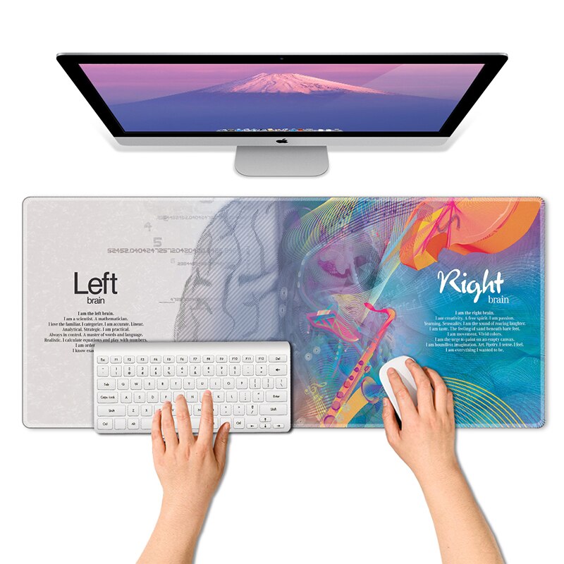 Spel Muismat Voor Kantoor En Thuis Met Anti-Slip Rubberen Basis Waterdicht Toetsenbord Pad Muismat: AL112