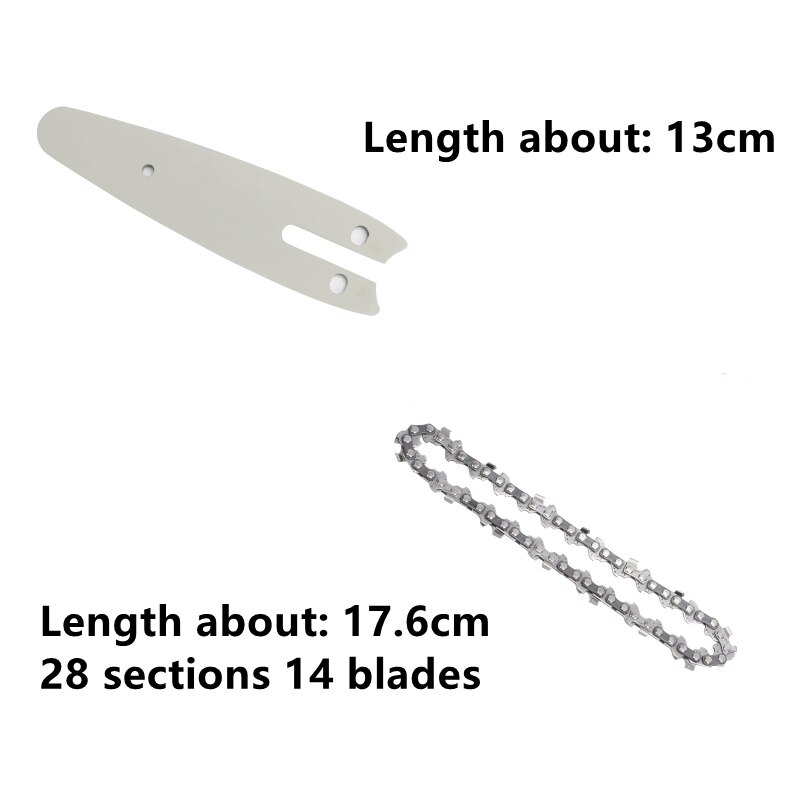 4/6 inch Chain Guide Electric Chainsaw Chains and Guide Used For Logging And Pruning Lithium electric saw universal