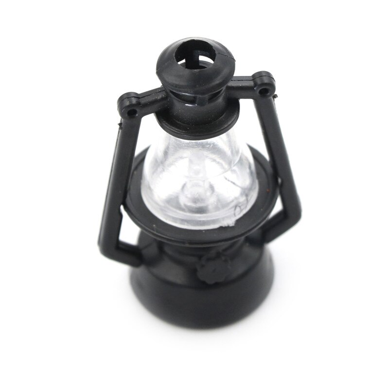 1:12 Dollhouse children baby Toy mini Furniture Miniature rement black Kerosene lamp