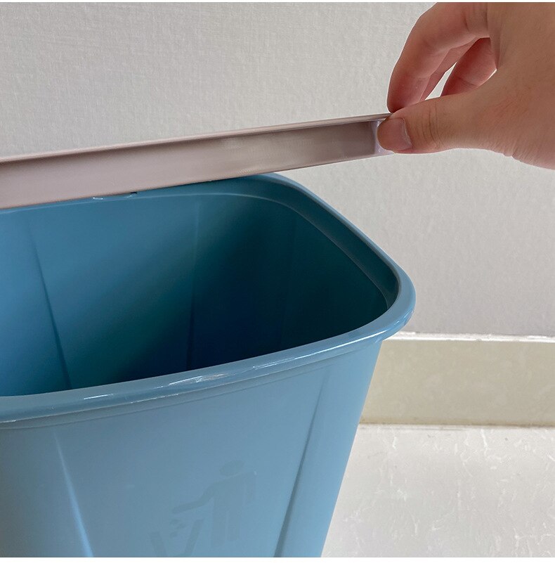 Big Recycling Trash Can Garbage Bin Storage In The Kitchen Cabinets Dumpster Dustbin Bathroom Garden Comaster for Home Sorting