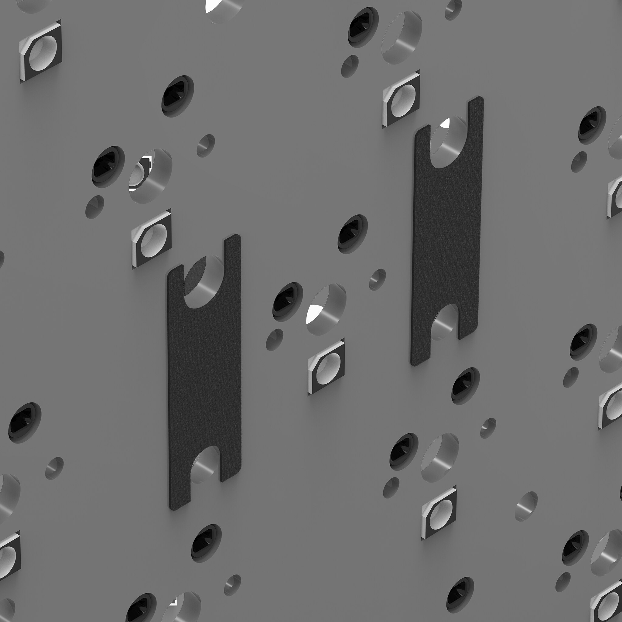 Mechanical keyboard stabiliser noise absorber foam stabs sound reduction insulation film for switch stabilizer