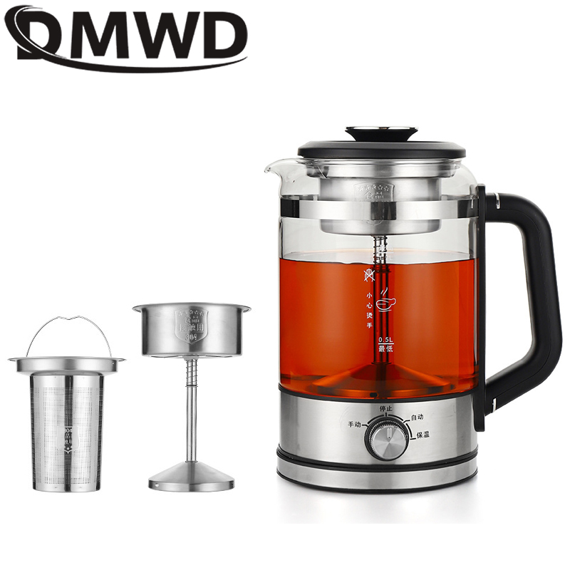 Electric Tea Maker 1.3L Electric Kettle Brewer Tea-leaf Scented Tea Machine Automatic Steam Spray Teapot Teapot Health Kettle
