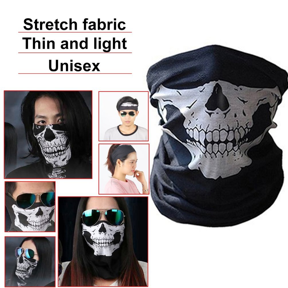 Mode Gedrukt Cool Sport Fietsen Masker Anti-stof Winddicht Neck Guard Sjaal Fiets Riding Gezichtsmasker