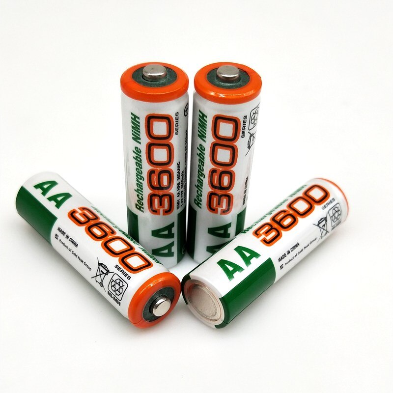 Dolidada 100% neue AA batterie 3600 mAh akku, 1,2 V Ni-Mh AA batterie, geeignet für uhren, mäbenutzen, Computer