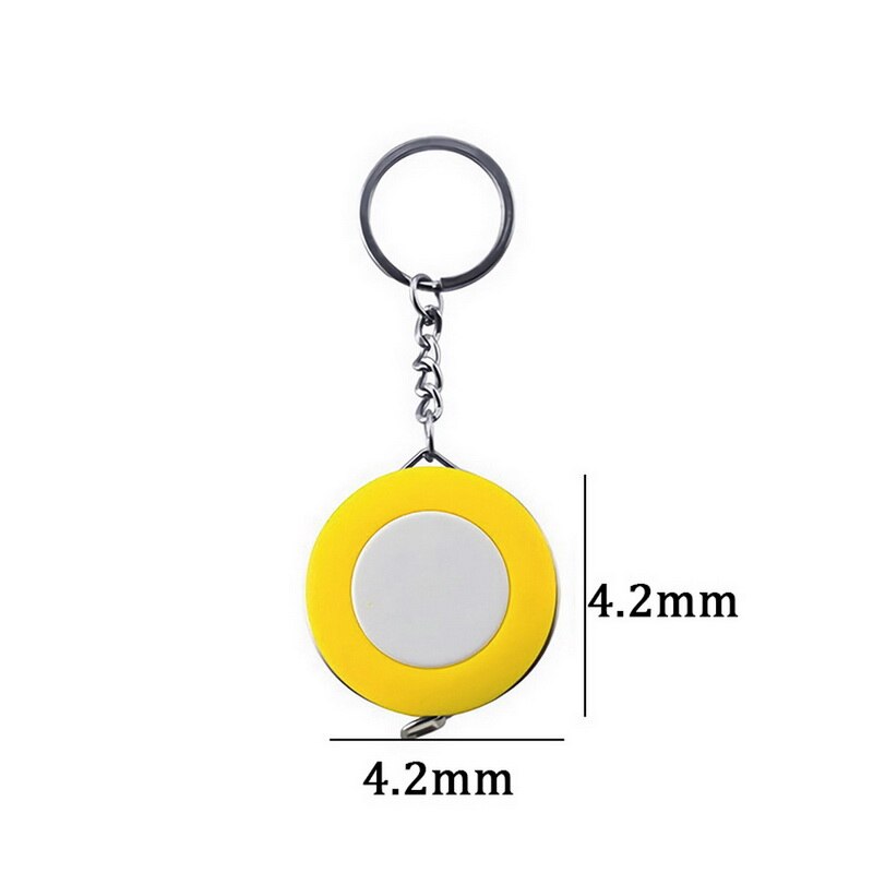 150cm Tape Measure Portable Retractable Ruler Children Height Sewing Machine Sticker Centimeter Inch Roll Tape Body Random Color: 5