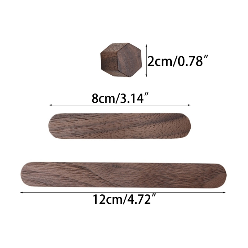 Aimant de réfrigérateur décoratif aimants de réfrigérateur en bois Simple autocollants de Message ornements pour la décoration à