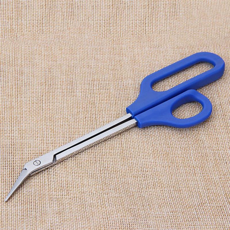 Long Handled Toenail Scissors Nail Bandage Scissors Nipper Trimmer Cutter Cuticle Nipper For Nail Manicure Pedicure