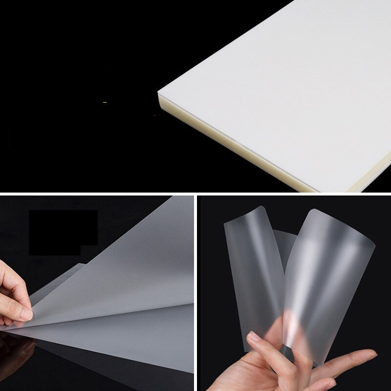 A4 Thermal Laminating Pouches Pack of 50 with Premium 70 micron laminating pouch film for Photos, Documents, Cards, Menu