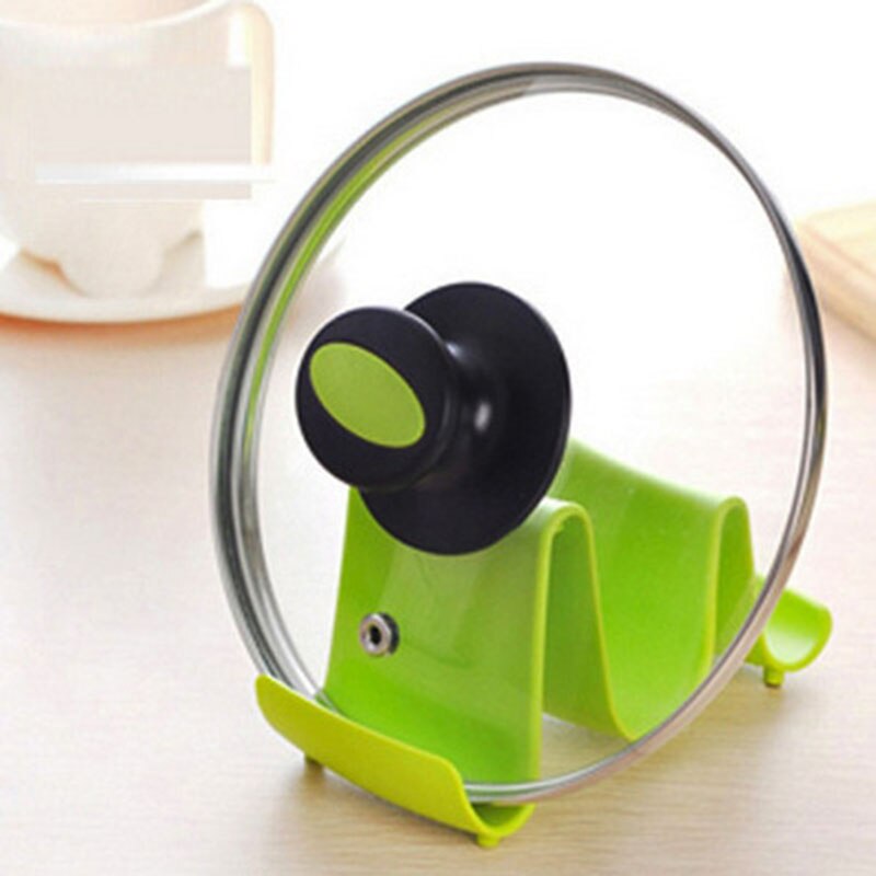 Kitchen Tools Multi-functional Pot Pan Cover Stand Holder Plastic Stand Pot Pan Cover Lid Shell Stand Shelf Holder Rack