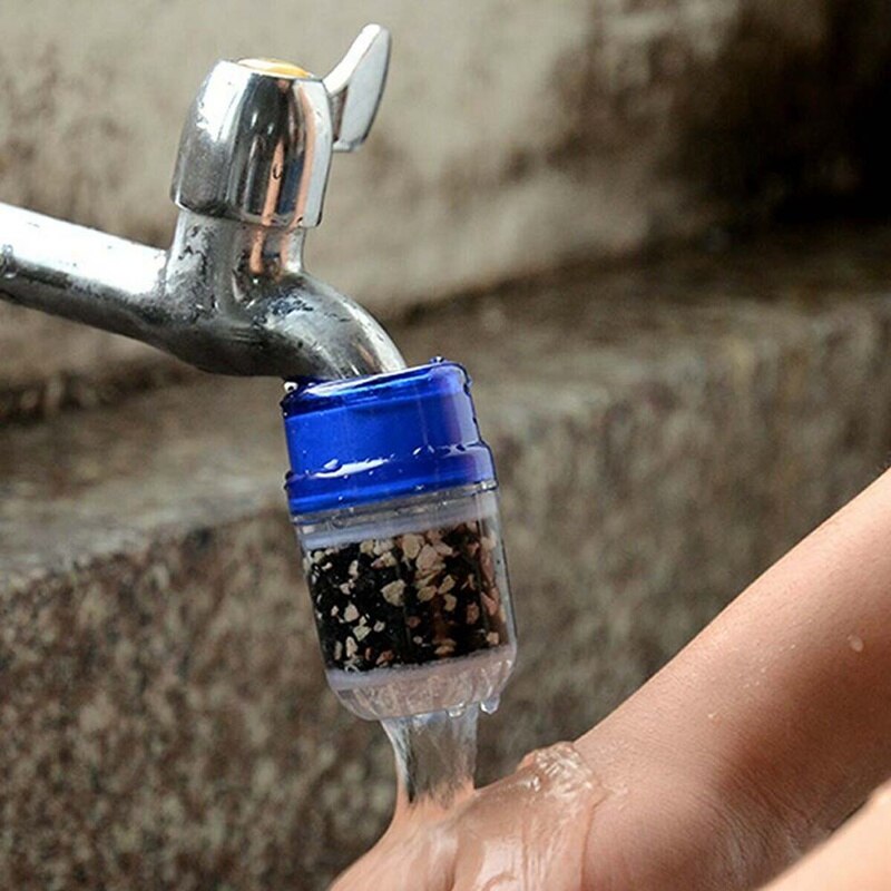 Kitchen Activated Carbon Water Filter Faucet Tap Household Water Purifier Remove Rust Sediment Filtering Suspended