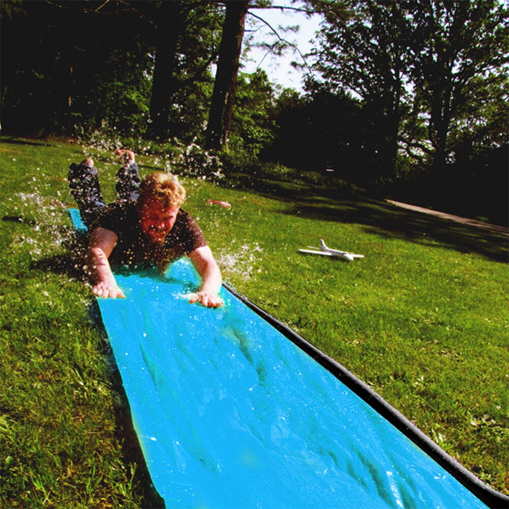 Surf Water Slide Pvc Opblaasbare Gazon Glijbanen Zwembaden Voor Kinderen Achtertuin Outdoor Water Games Speelgoed Rodelen Aquatique