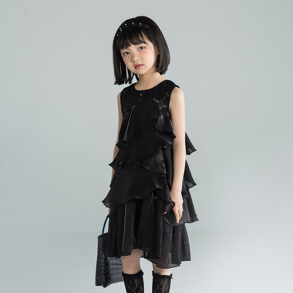 KIDS LAYERED DRESS 4-10 ALL IS NOUVEAU main image 1
