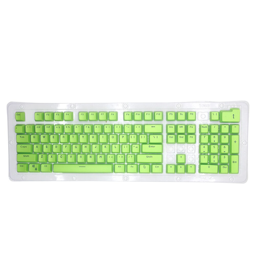 18x6.5inch 104pcs Double Shot Translucent PBT Spacebar Keycaps For Cherry/Kailh/Gateron/Outemu/Mx Mechanical Keyboard Keycap Set