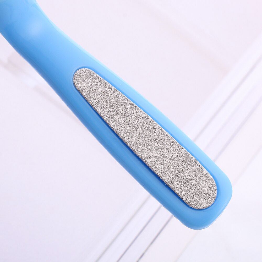 Cor aleatória! 1 pcs ferramentas de Pedra Pomes pedicure cuidados com os pés Pé para pé, esfregar seus pés mortas da pele fazer pés suave e confortável