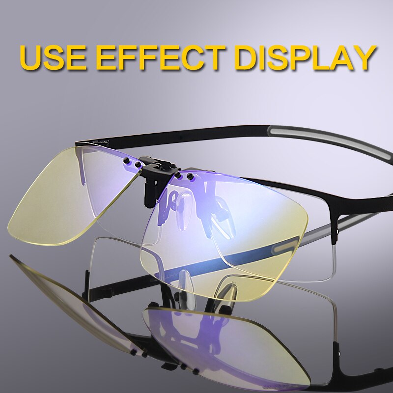 Gafas MORAKOT Anti Blue Rays, gafas con Clip, protección de ojos, resistente a la radiación, gafas anti-azules JP01282