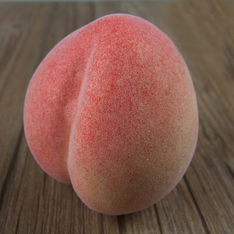 Simulation Lemons Fruits Artificial Peach Fruit Home Kitchen Shop Decor: peach