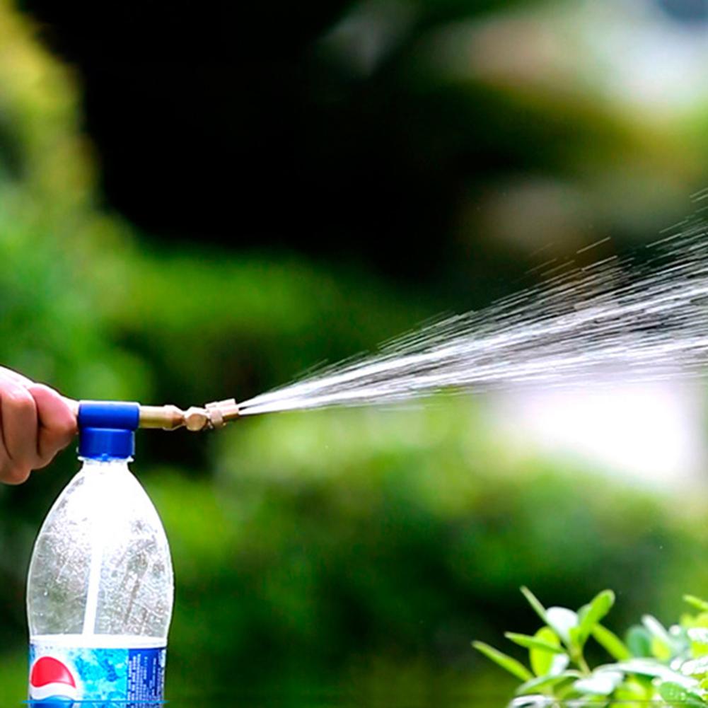 Mini bouteille de Coke pulvérisateur cuivre petite Double tête jet d'eau monsieur poche pneumatique pulvérisateur à pression jardin arrosage