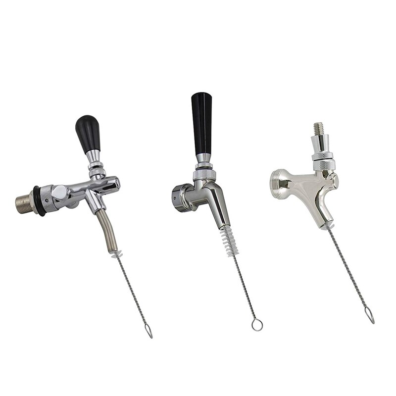 Bouchons sanitaires de robinets de bière, brosse de nettoyage de robinets de bière, brosse de nettoyage de robinets de bière, matériel de fût de bière, 5 pièces/lot