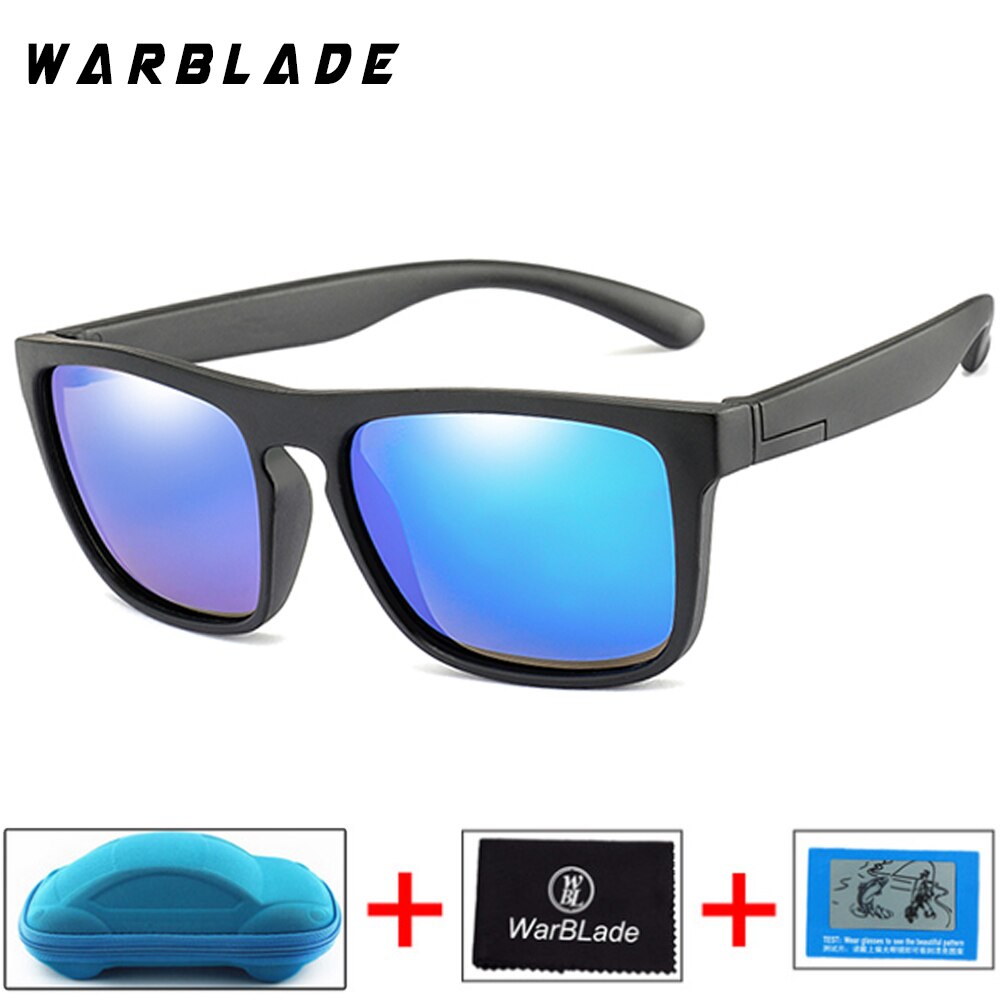 WBL Kinderen Kids Zonnebril Jongens Meisjes Gepolariseerde Zonnebril Baby Baby Siliconen Flexibele Veiligheid Frame Shades Eyewear UV400