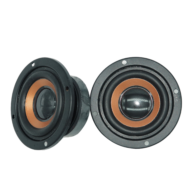 2 unids/lote 63mm 4 ohm 5W altavoces Subwoofer 45 núcleos altavoz de graves redondo magnético DIY Mini Altavoz Bluetooth portátil