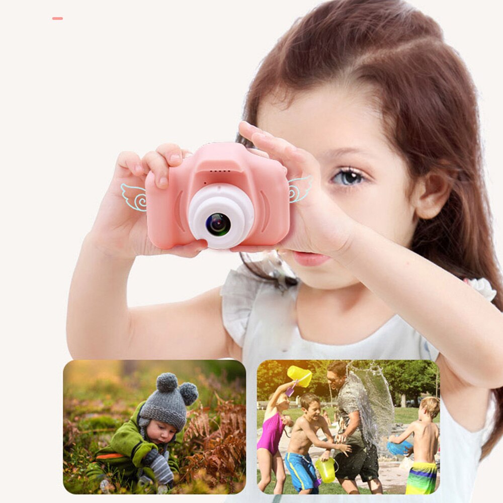 Kids Camera Mini Educatief Speelgoed Digitale Video Camera Selfie Camera Voor Meisjes En Jongens