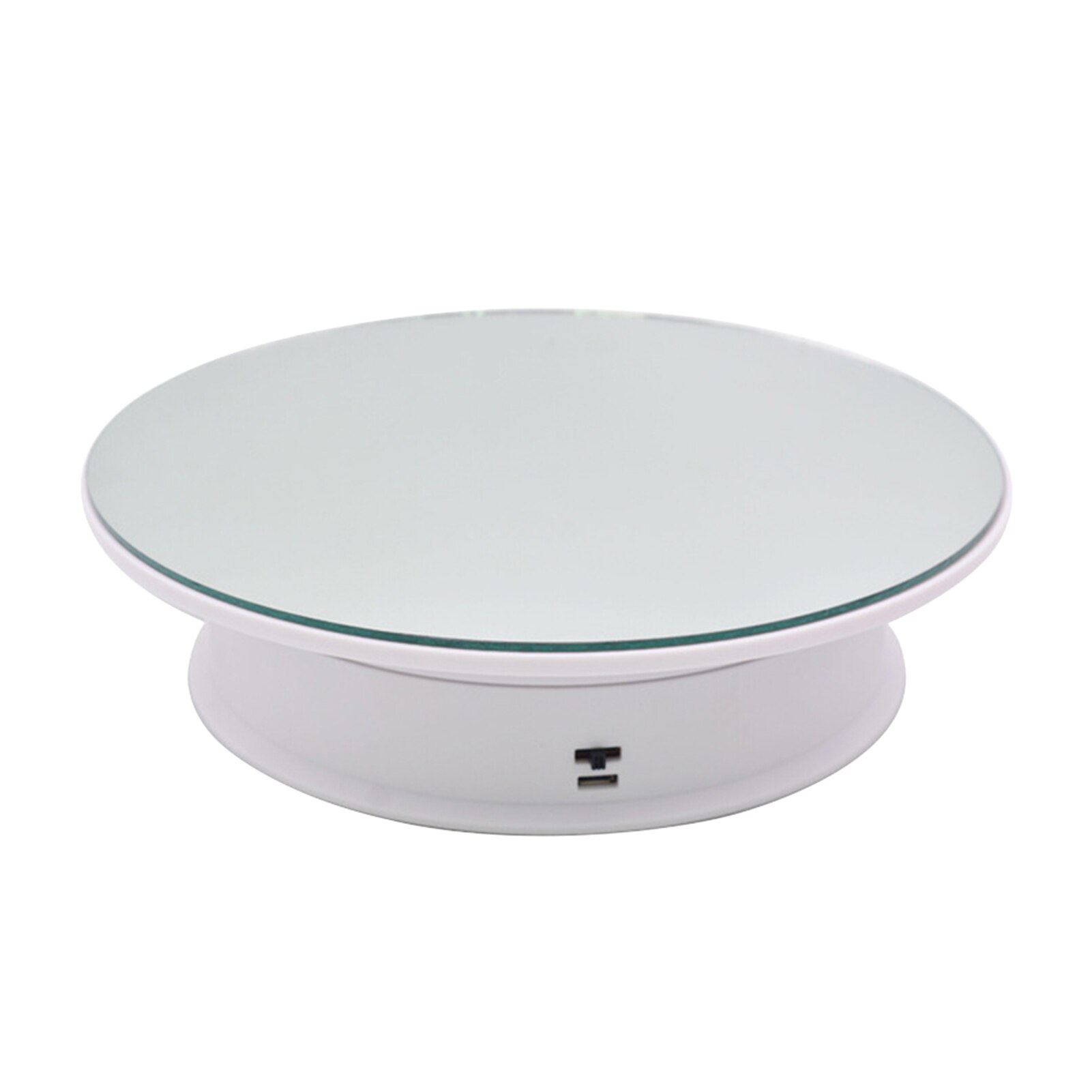 360 Degree Rotation Motorized Photography Turntable Automatic USB Rechargeable Watch Electric Props Shop Rotating Display Stand: D
