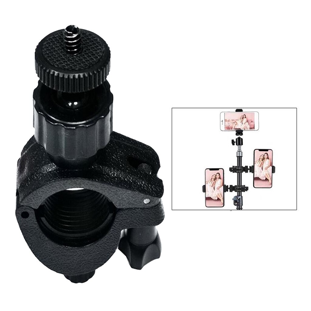 Ballhead Super Clamp Mount Multi-Function Ball Adapter Clamp