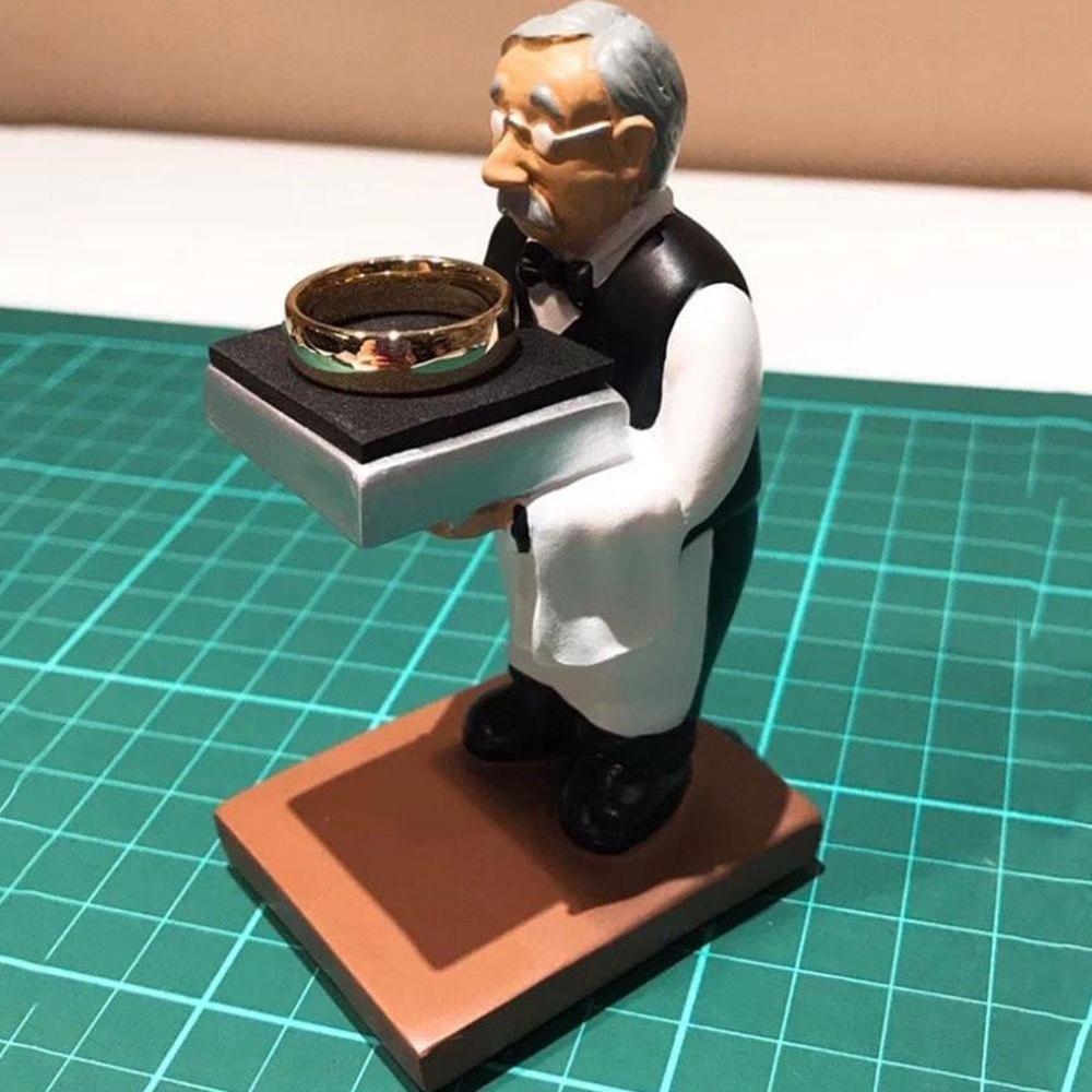 Butler Watch Storage Box Case Glass Cover Watch Display Storage Box Jewelry Organizer Display Rack Stand Jewelry