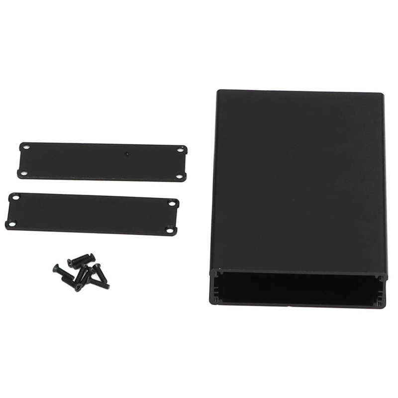 Aluminum Alloy Cooling Box Integrated Good Sealing Circuit Board Enclosure Lightweight with Screws for Industrial Equipments