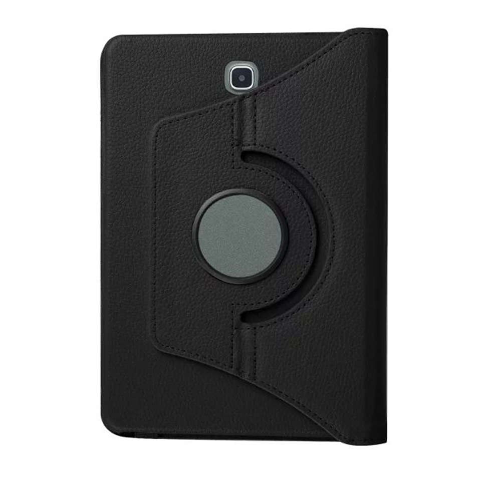För samsung galaxy tab  s2 8.0 tums fodral  t710 t713 t715 t719 sm-t710 sm-t715 surfplatta skal 360 roterande fäste flip läder skal