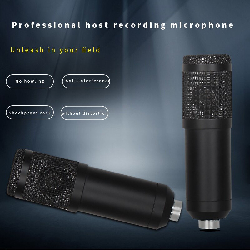 microfone bm 800 Studio Microphone microfone bm800 Condenser Sound Recording Microphone For computer