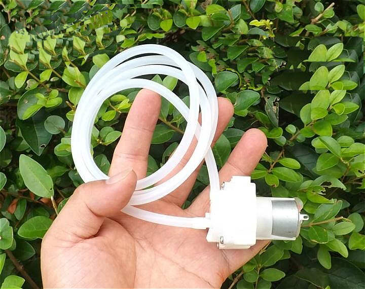 2PCS DC Mini Electric Water Pump 5V 24L/H Max Flow Small Water Pump