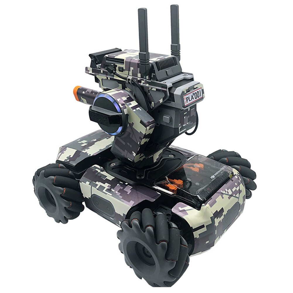 Dekoration Shell Schutz Selbstklebende Praktische Aufkleber Haut Zubehör Camouflage Muster Wasserdicht Für DJI RoboMaster S1