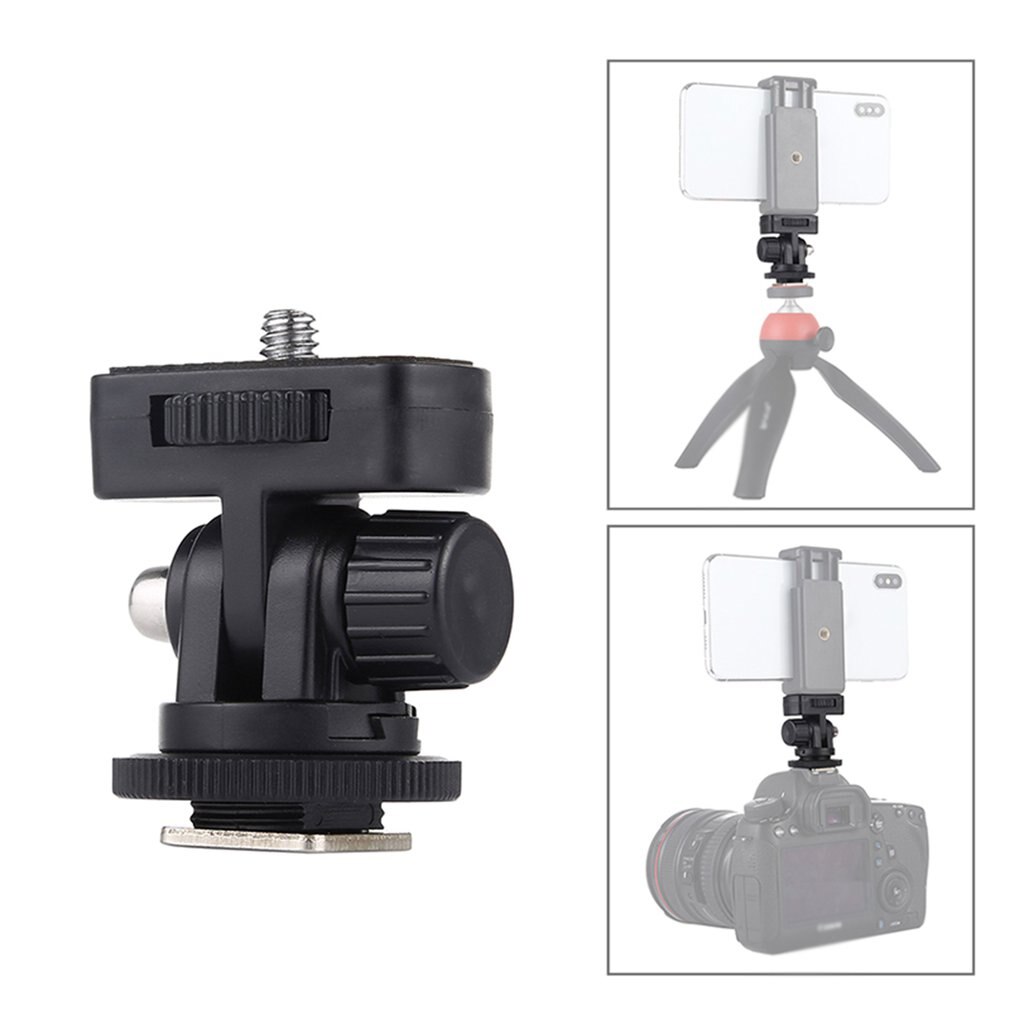 1 Pcs 1/4 Inch Schroefdraad Koude Schoen Statief Mount Adapter Camera Mount Adapters Camera Koude Schoen Accessoires