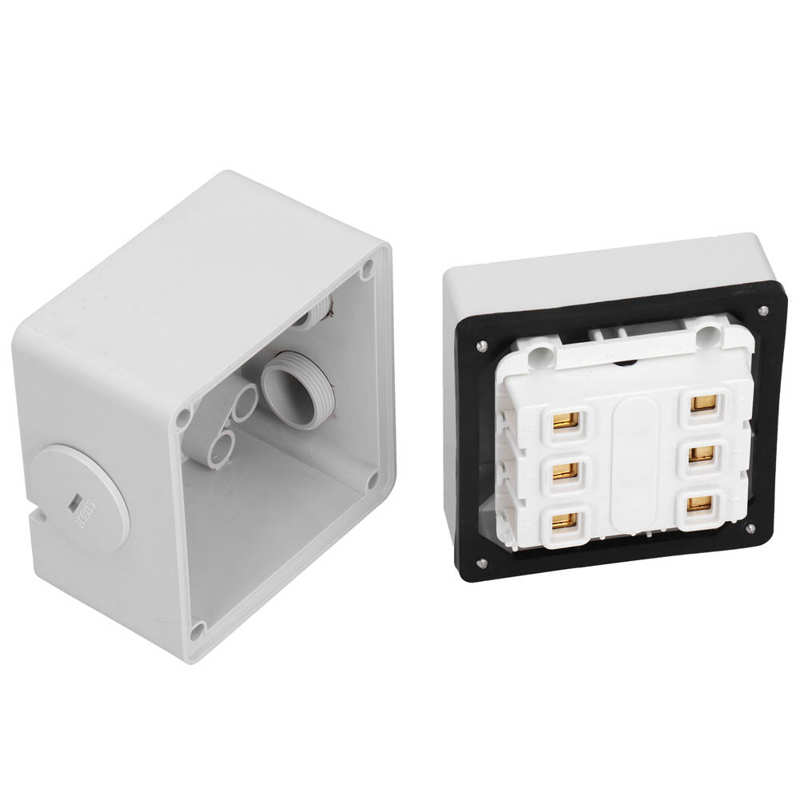 Noodverlichting led led noodverlichting buiten waterdichte fitting stofdicht isolatie aan-uit knoppen