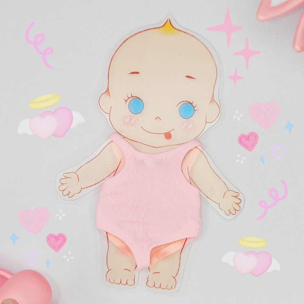Cute Sonny Angel Hippers Handmade Swimsuit Clothes Changing Accessories Dress Shorts Costume Bag Animal Ocean Series Fan: SKY BLUE