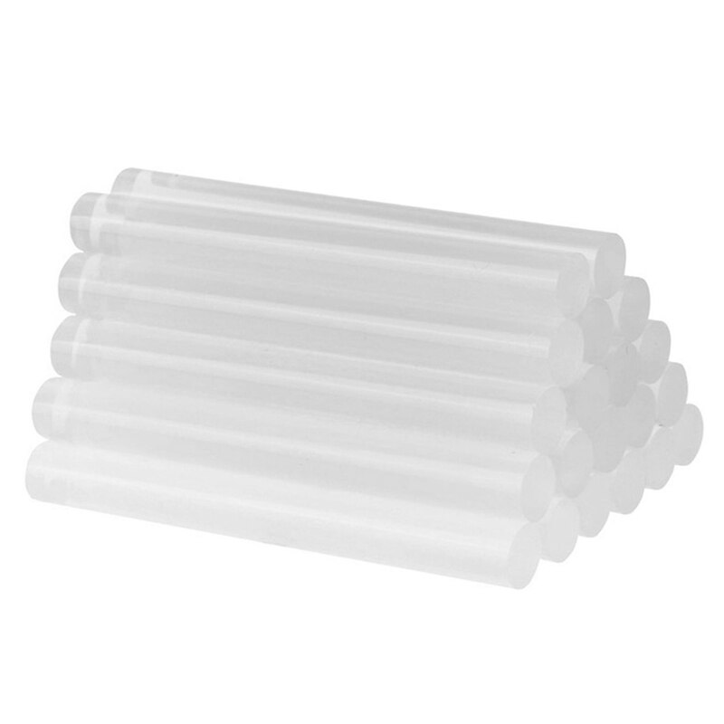 80PCS Melt Glue Stick 7X100mm Glue Stick Transparent Melt Glue Stick High Viscosity Melt Glue Stick