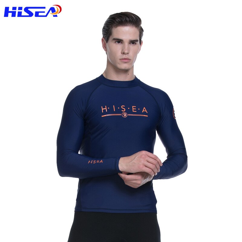 Camisa de manga larga de protección solar para hombre, Top de Surf dividido de alta elasticidad, de secado rápido licra, traje de Surf y natación para deportes acuáticos, nueva