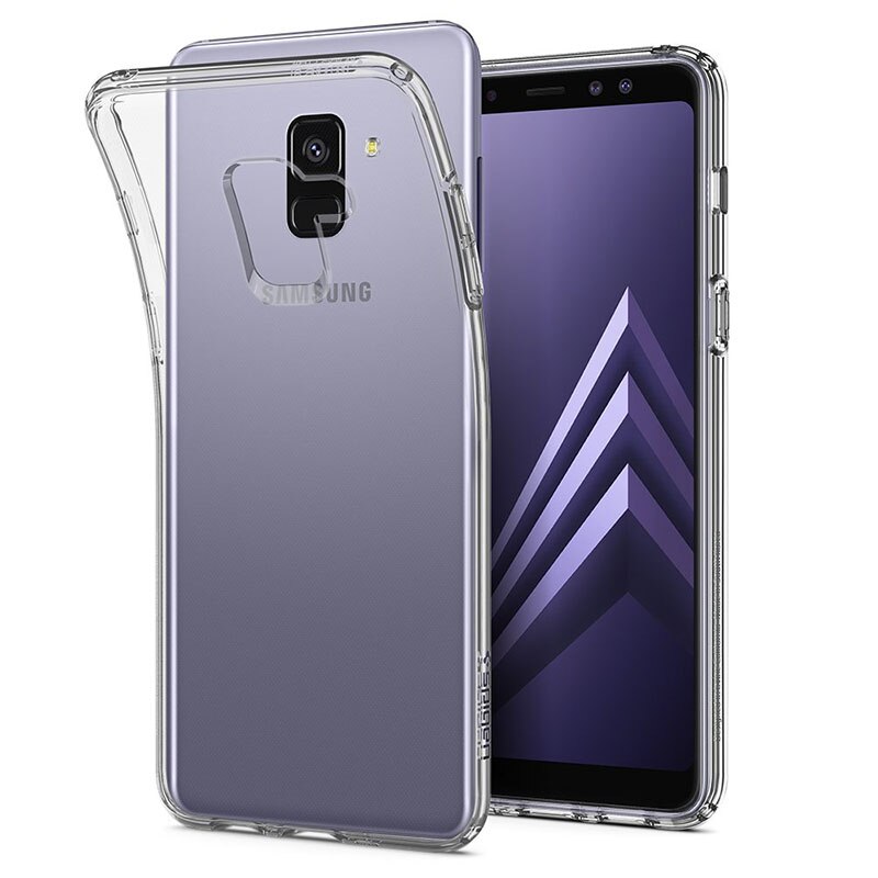 Funda de silicona transparente para Samsung Galaxy A8, A8 + Plus, , suave, TPU, SM-A530, SM-A730