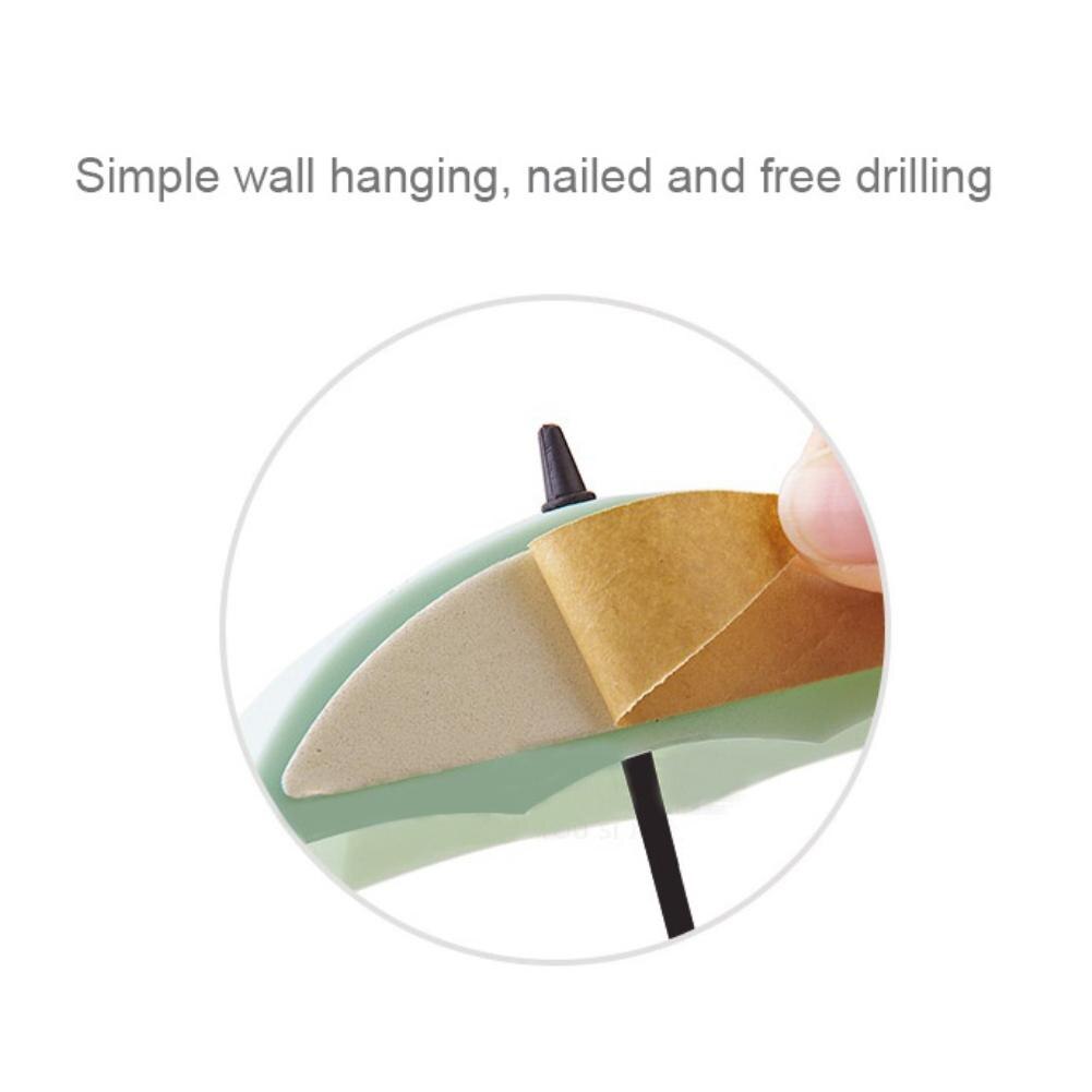 Hooks Up 3Pcs Mini Umbrella Wall Hook Key Hanging Keyring Holder Decorative Home Storage Organization
