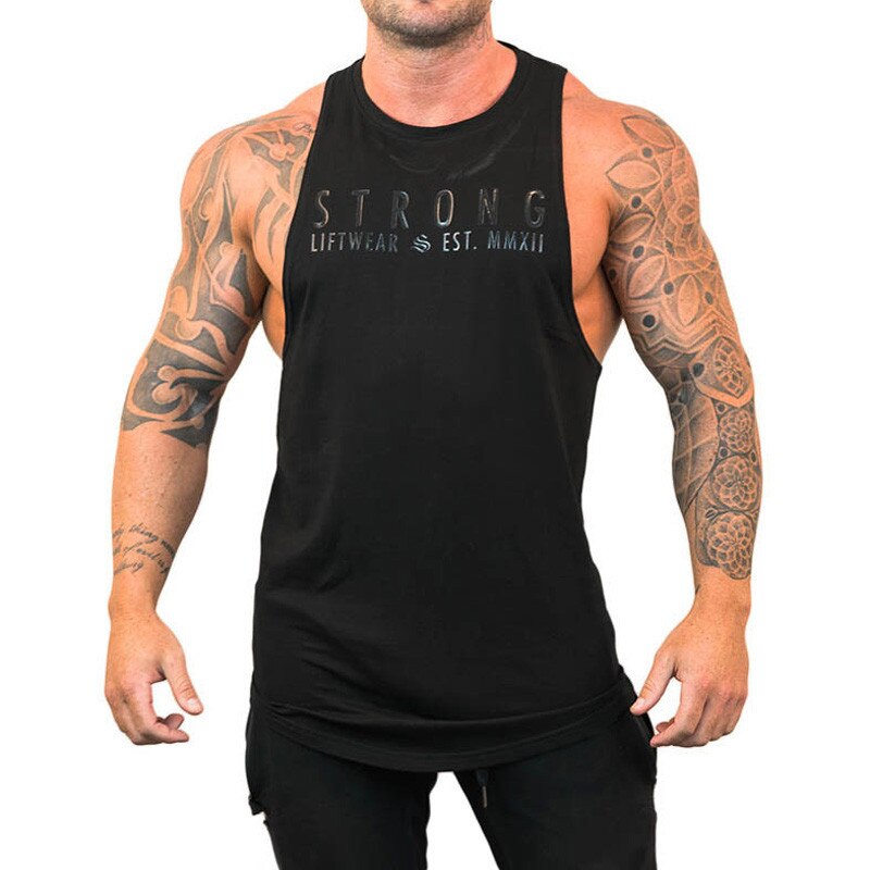 Tiger Leopard Lion Workout Tank Top Mouwloos Bodybuilding T